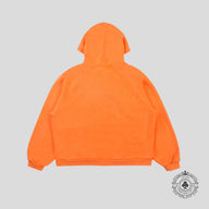 Basketcase Gallery Dweller Zip Up Hoodie in Orange