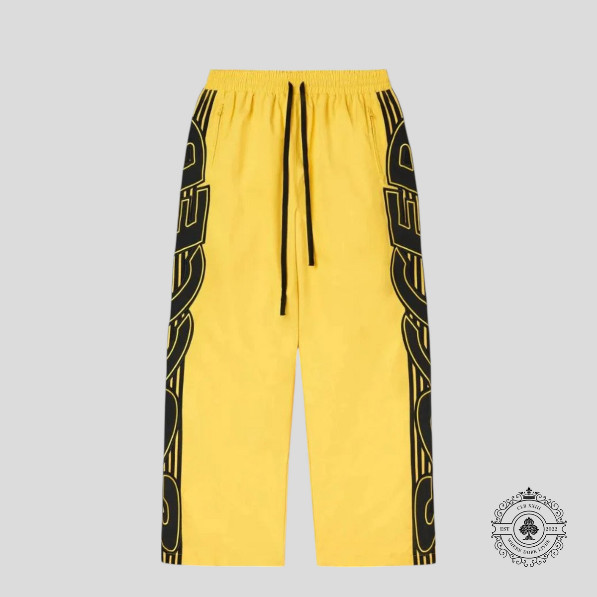 Vale Soccer Track Pants in Yellow