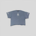 Balenciaga Burning Unity Tee in Blue
