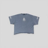Balenciaga Burning Unity Tee in Blue