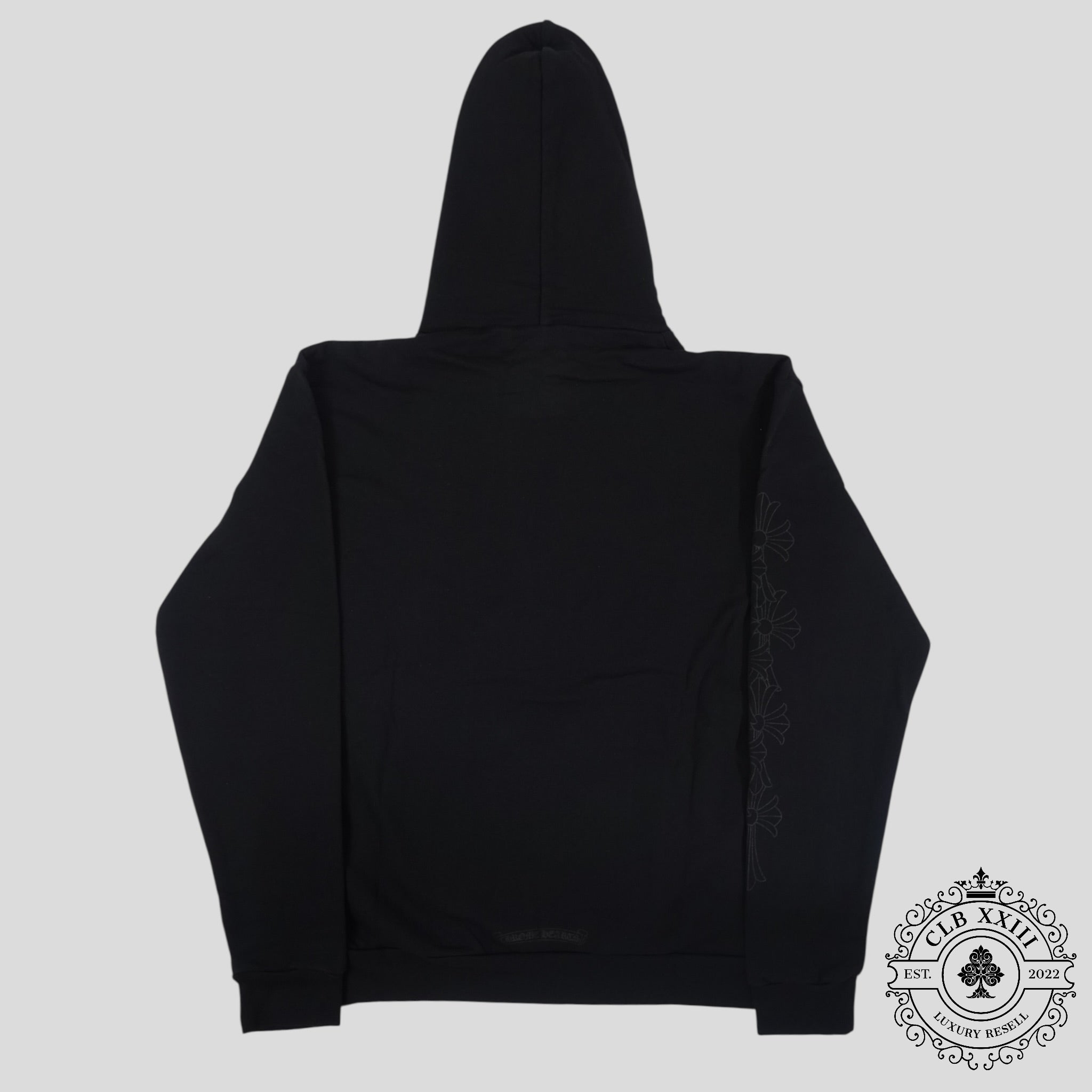 Chrome Hearts Triple Black Miami Exclusive Hoodie