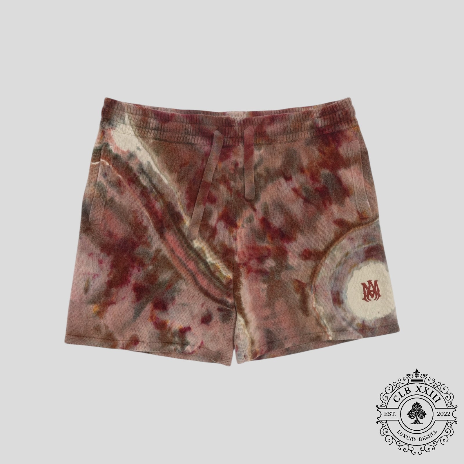 Amiri Tie Dye Knitted Shorts