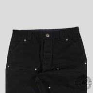 Chrome Hearts Double Knee Carpenter Pants in Black