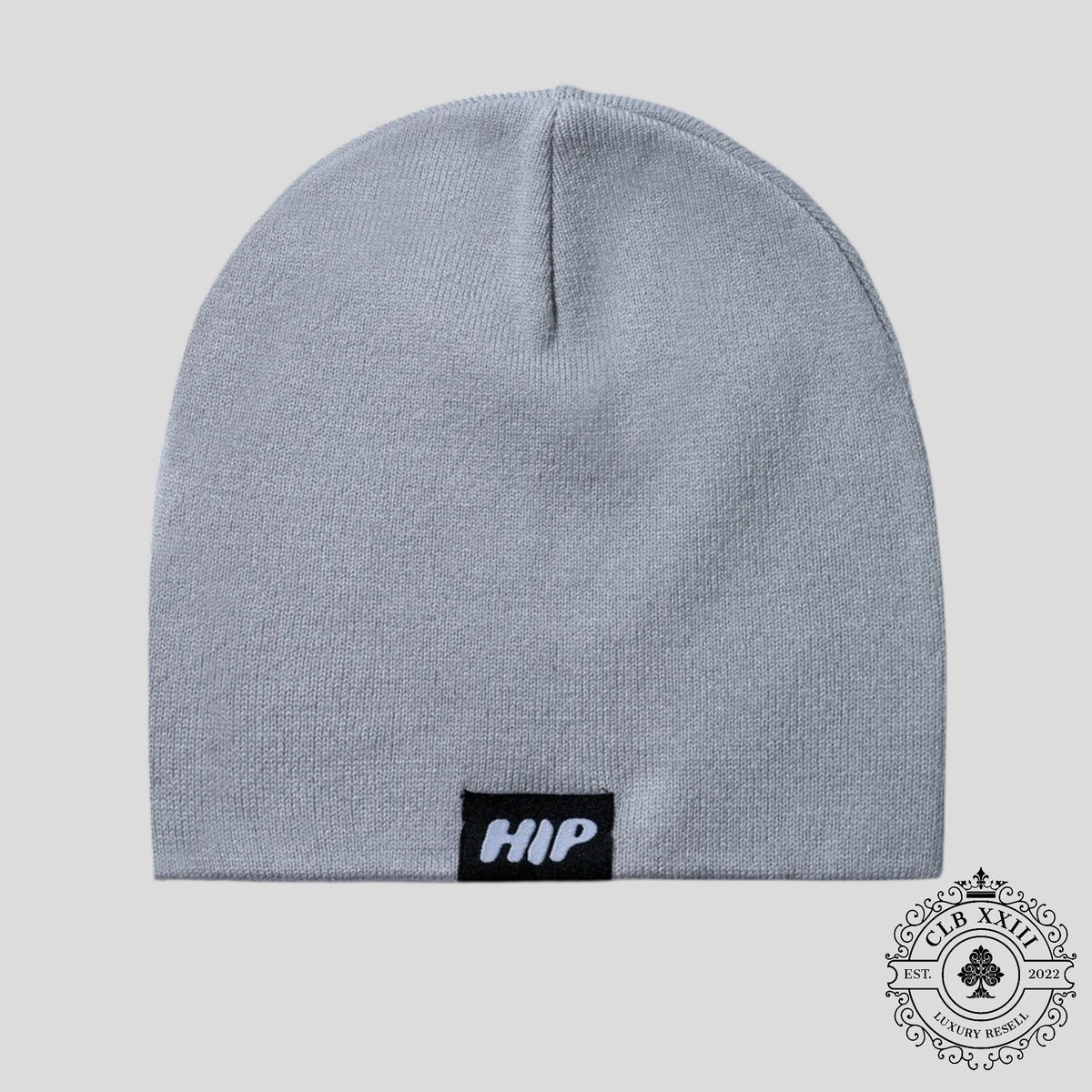 HIP Everyday Toque Beanie in Grey & White