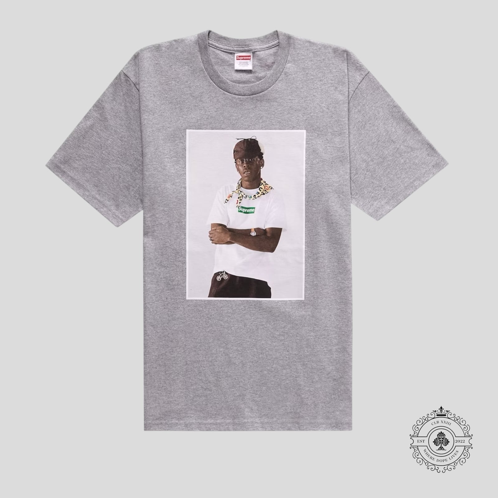 Supreme Tyler the Creator Tee in Grey