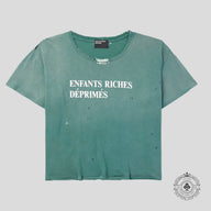 Enfants Riches Déprimés Classic Logo Tee in Green