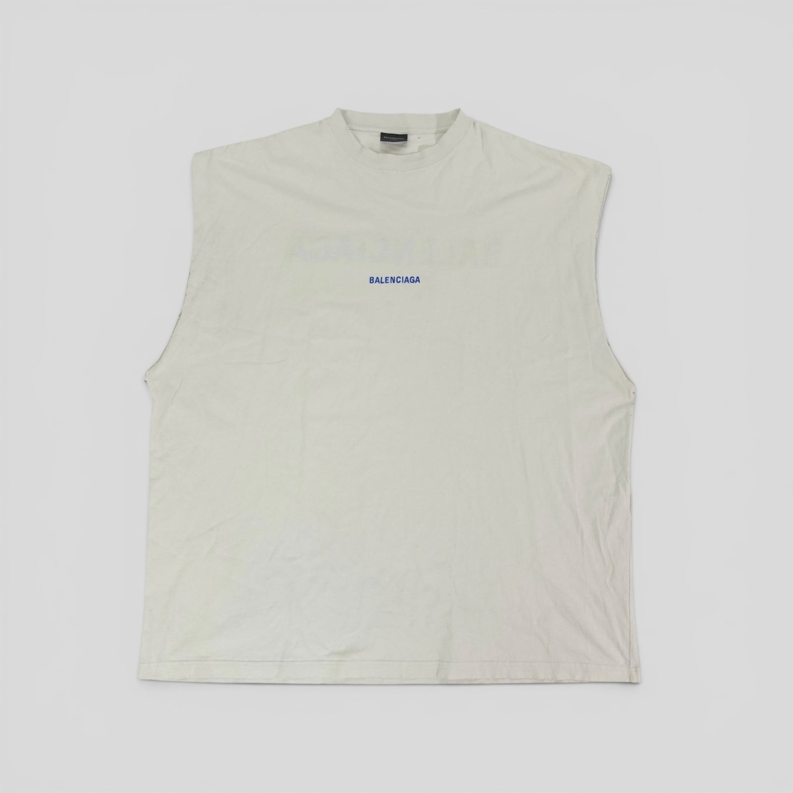 Balenciaga Cutoff Shirt in Slate