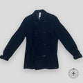 Burberry Wool Cashmere Trench Coat in Black