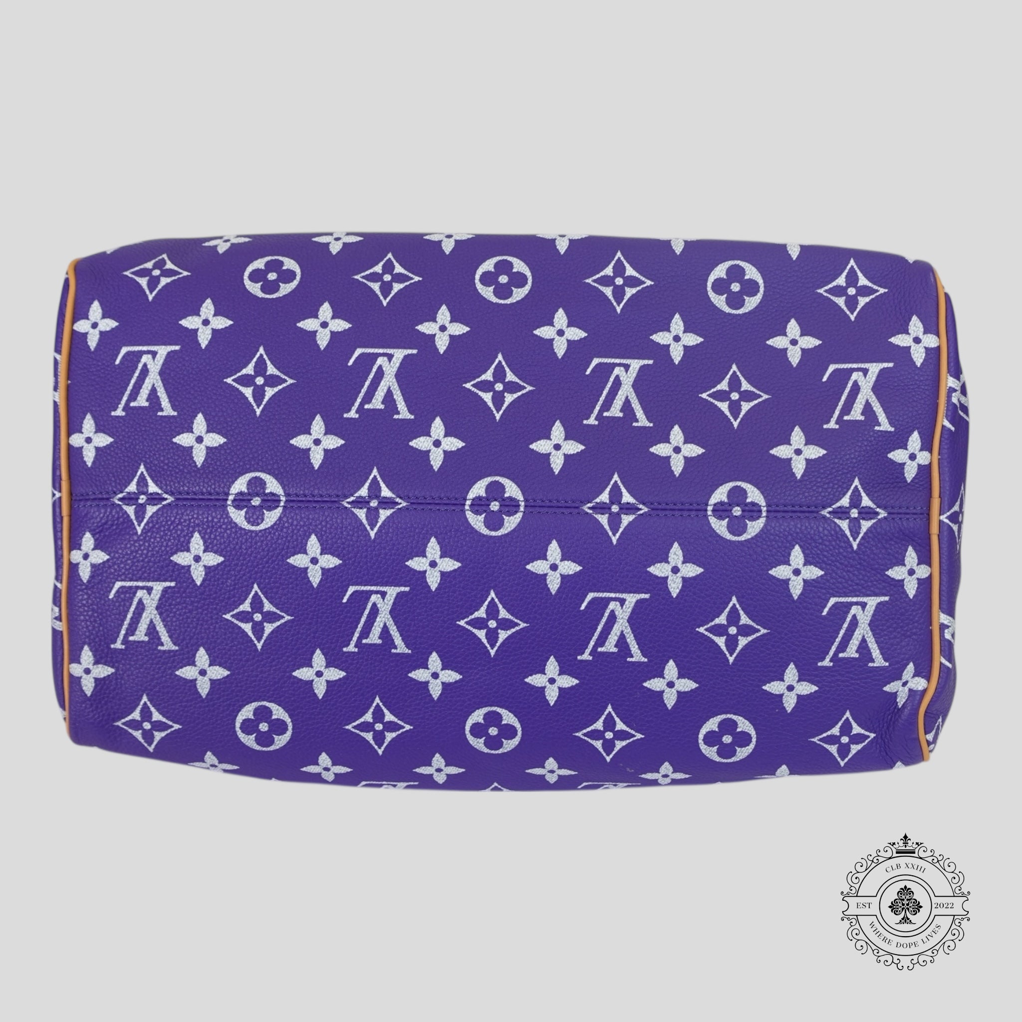 Louis Vuitton Speedy P9 Bandouliere 40 in Purple
