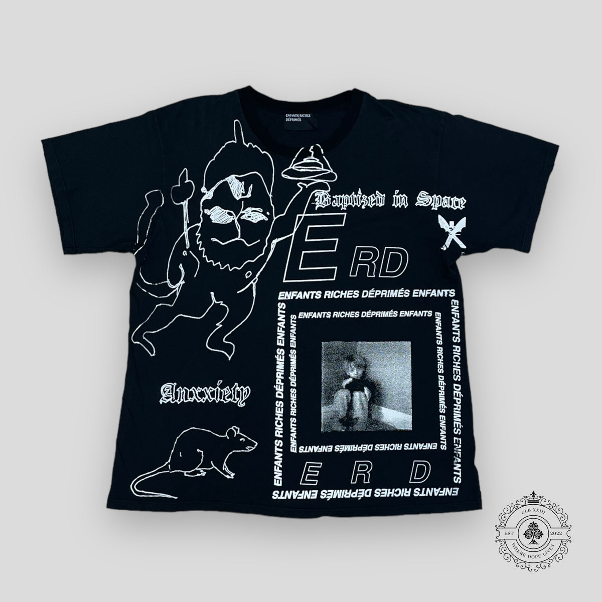 Enfants Riches Déprimés Hanuman T-Shirt in Black
