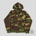 Chrome Hearts Vintage Cross Patch Thermal Zip Up Hoodie