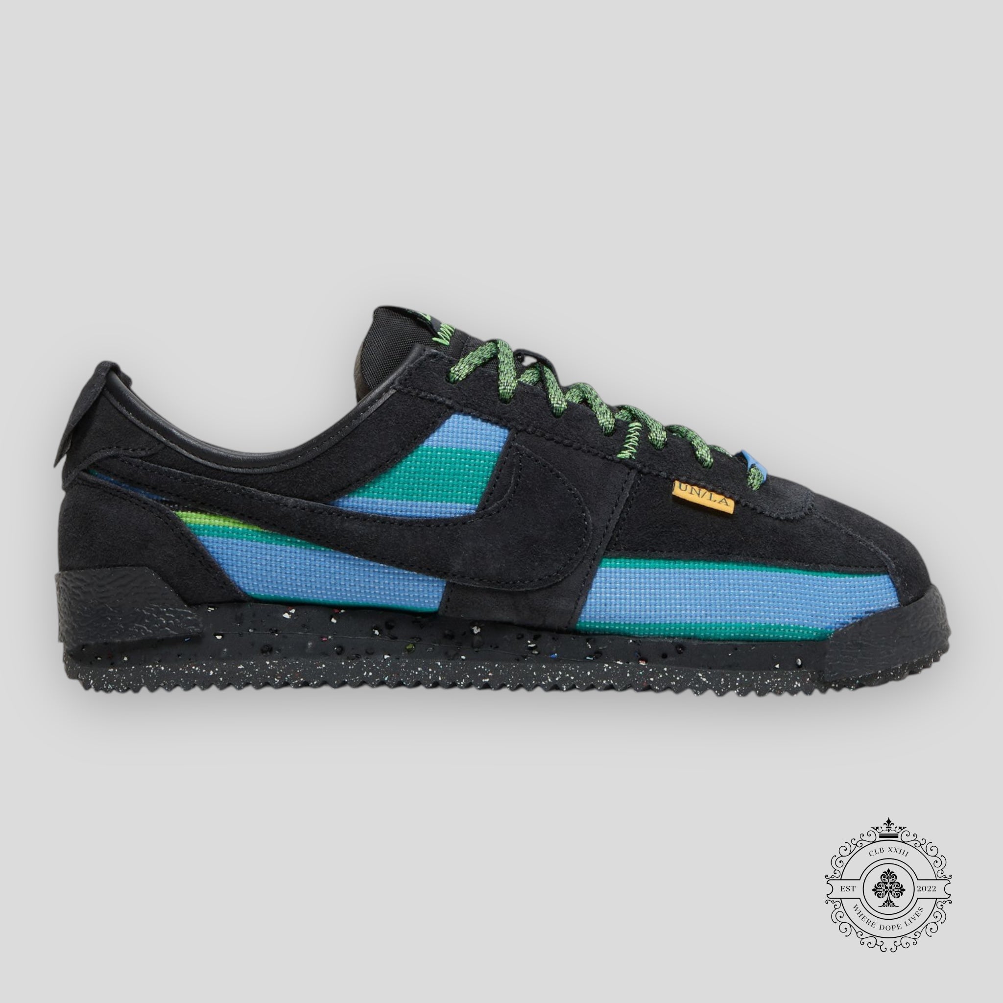 Nike Cortez SP X LA Union "Off Noir"