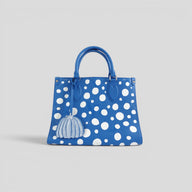 Louis Vuitton X Yayoi Kusama OnTheGo PM Tote Bag in Blue
