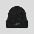 Supreme Loose Gauge Beanie in Black Reflective