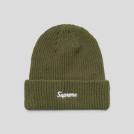Supreme Loose Gauge Beanie in Olive