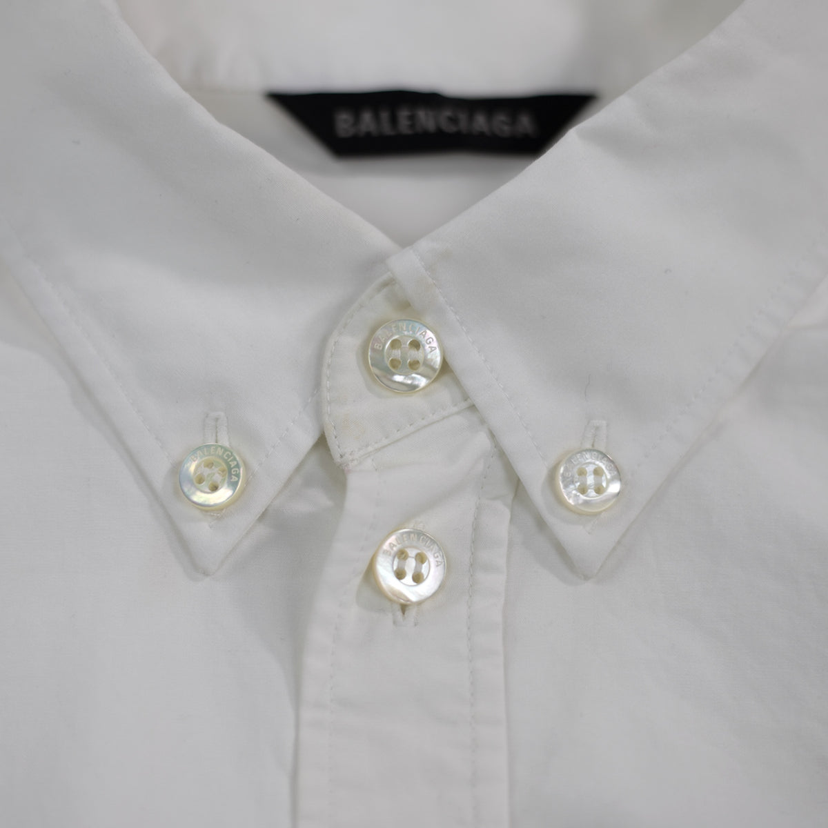 Balenciaga Button up Shirt in White