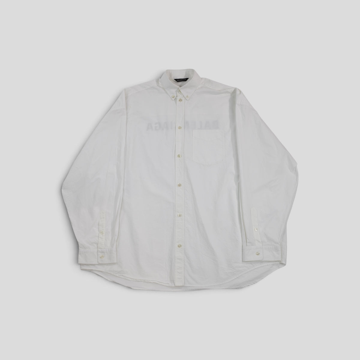 Balenciaga Button up Shirt in White