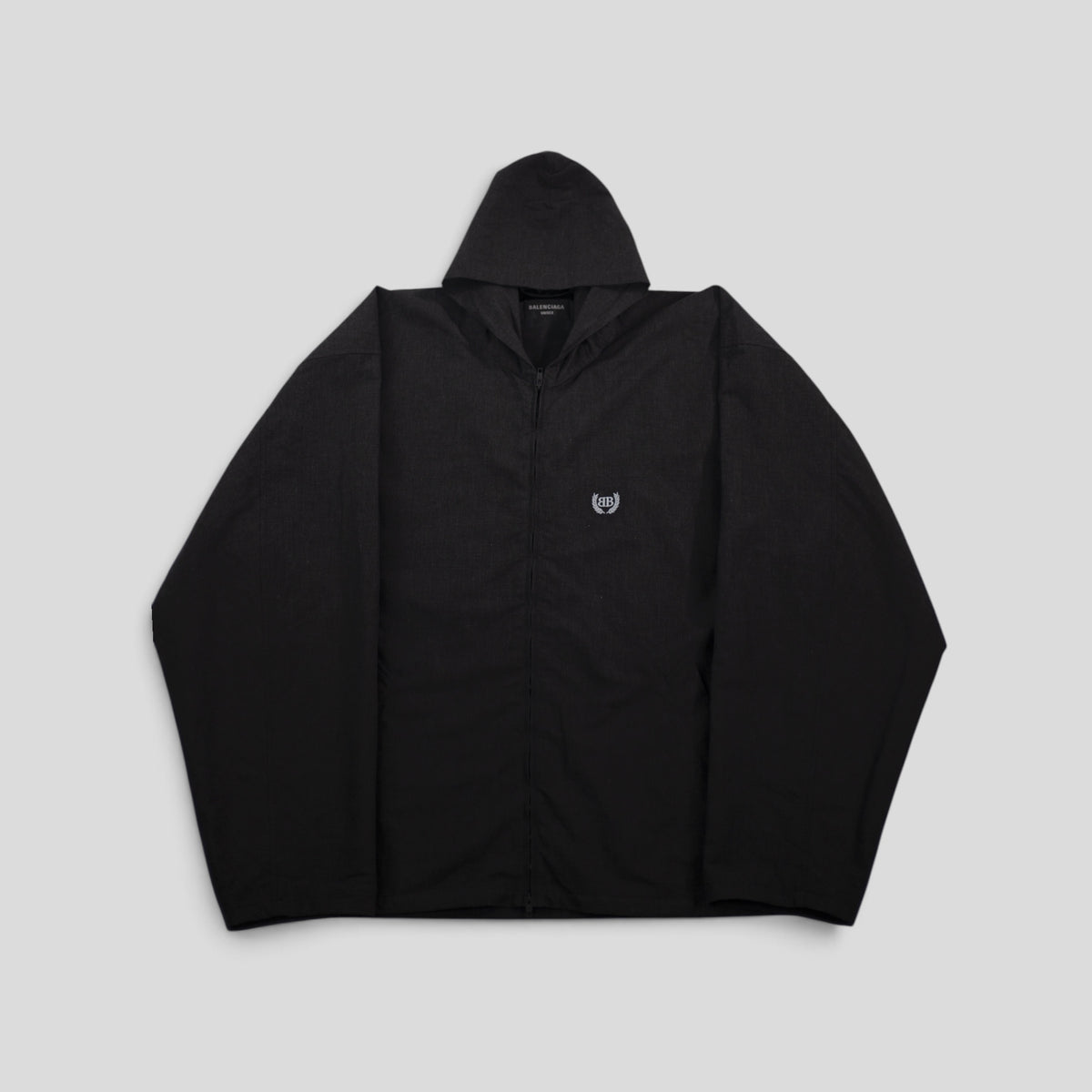 Balenciaga Hooded Jacket in Black