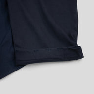 Balenciaga Layered Jersey Overshirt in Blue