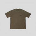 Balenciaga Embroidered T-Shirt in Light Brown
