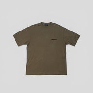 Balenciaga Embroidered T-Shirt in Light Brown
