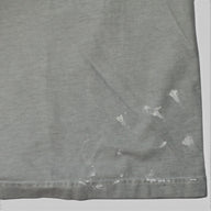 Balenciaga Oversized Logo Print T-Shirt in Gray