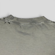 Balenciaga Oversized Logo Print T-Shirt in Gray