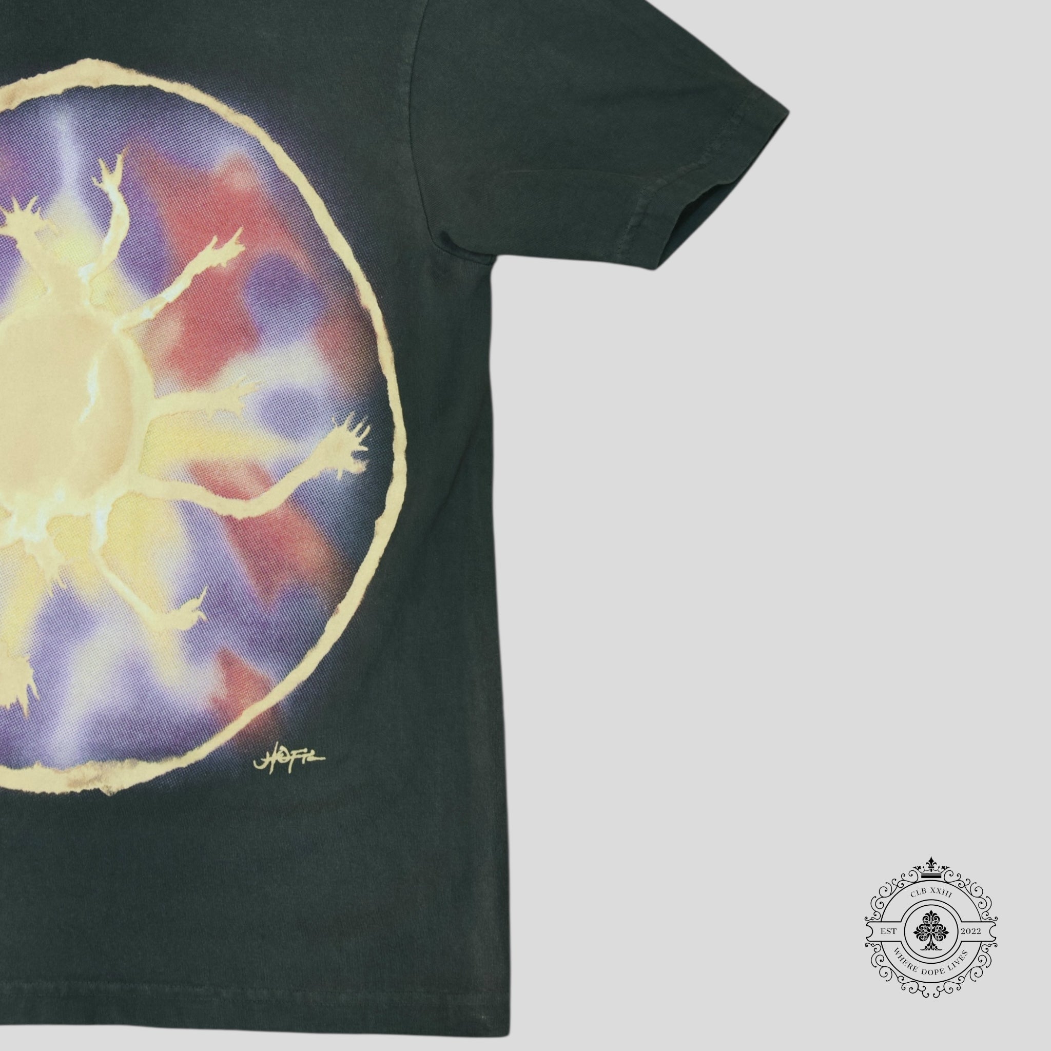 Travis Scott Utopia Tour Tee in Faded Black - Preowned