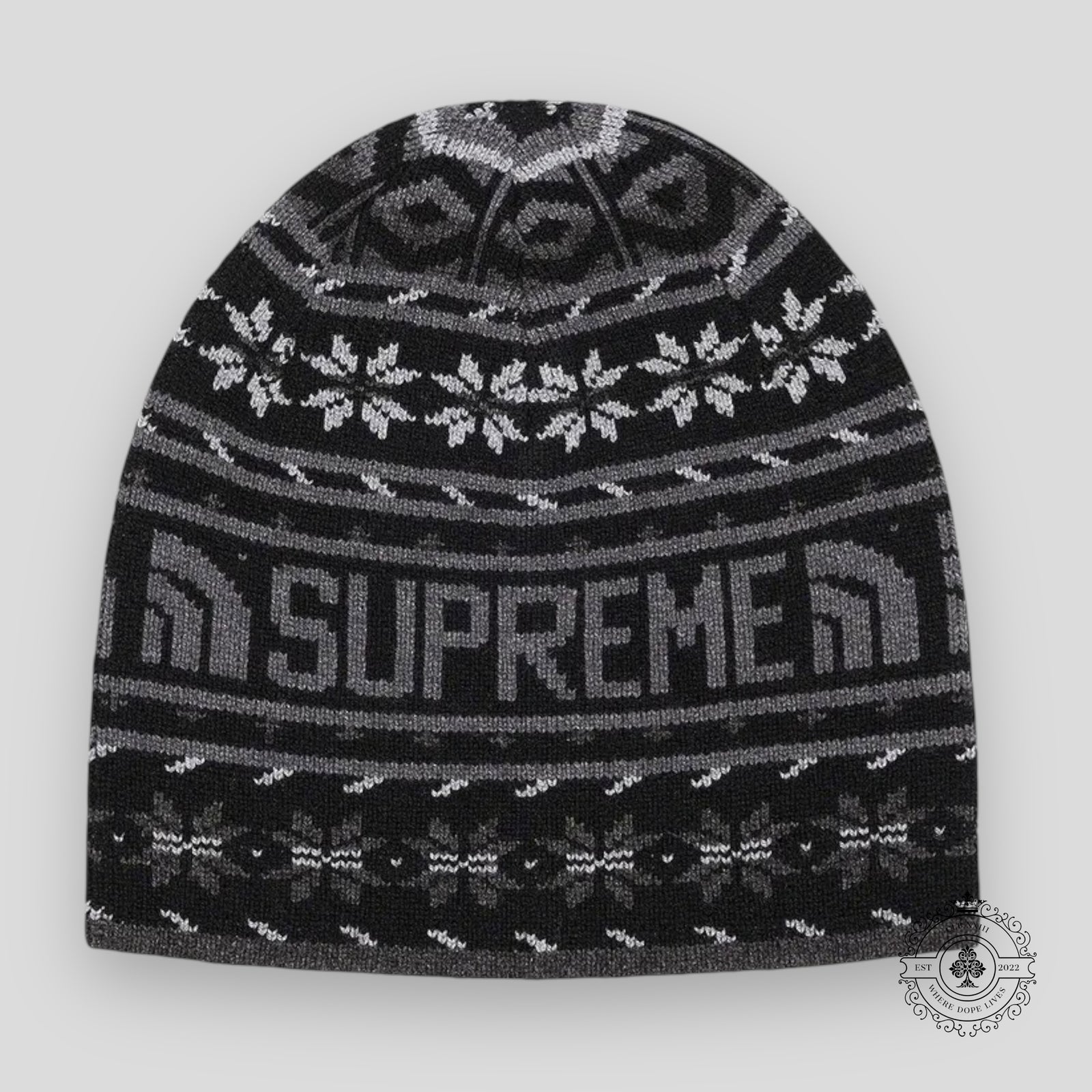 Supreme x the North Face Beanie in Black