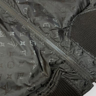 Louis Vuitton Reversible Leather Nylon Blouson in Brown