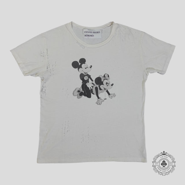 Enfants Riches Deprimes Mickey T-Shirt in White