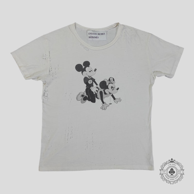 Enfants Riches Deprimes Mickey T-Shirt in White