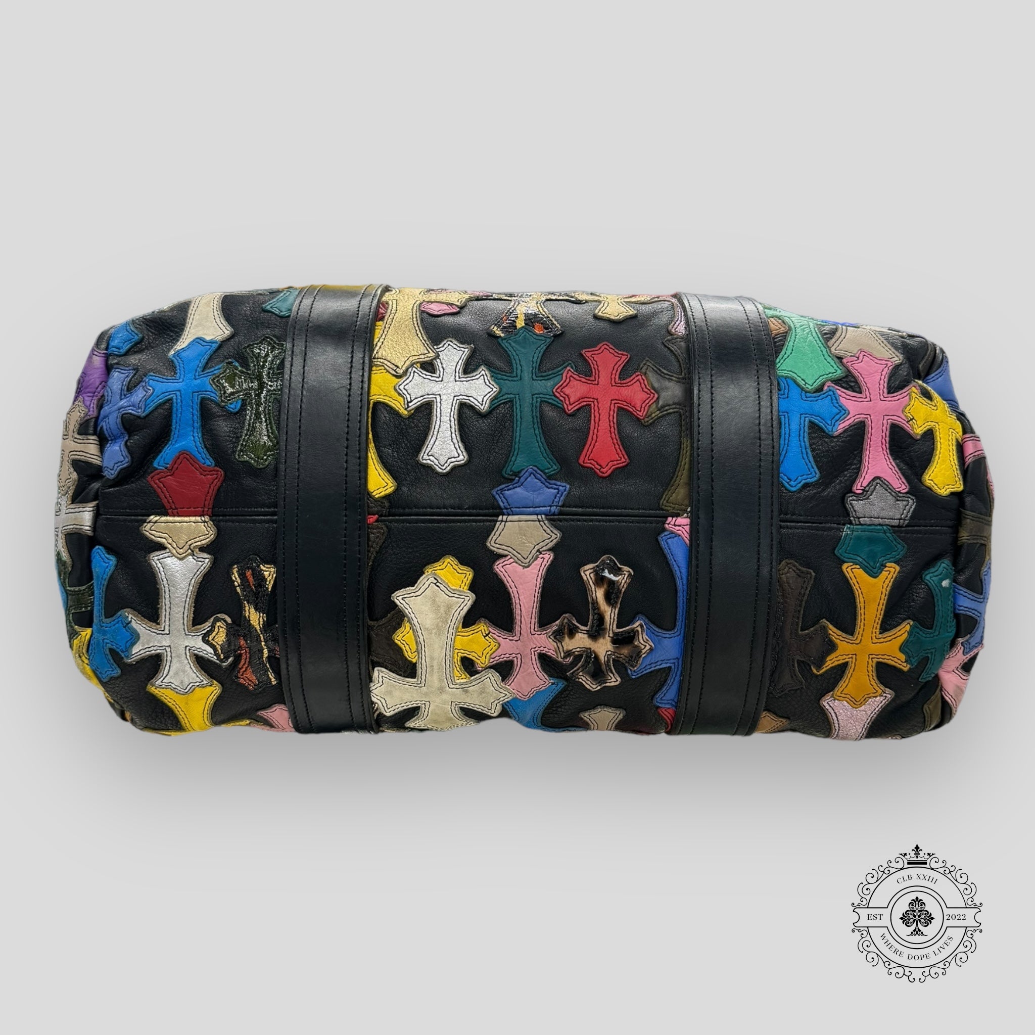 Chrome Hearts Multi-Color Cross Patch Mini Duffle