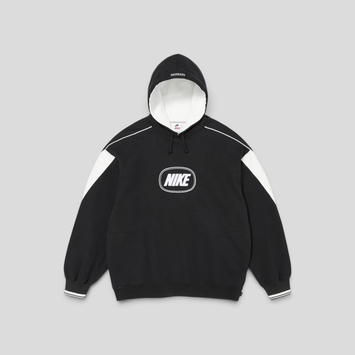 Supreme x Nike Hooded Sweatshirt in Black