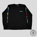 Chrome Hearts Multicolor Cross Long Sleeve Shirt