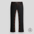 Lostshdws Outline Denim in Black / Red