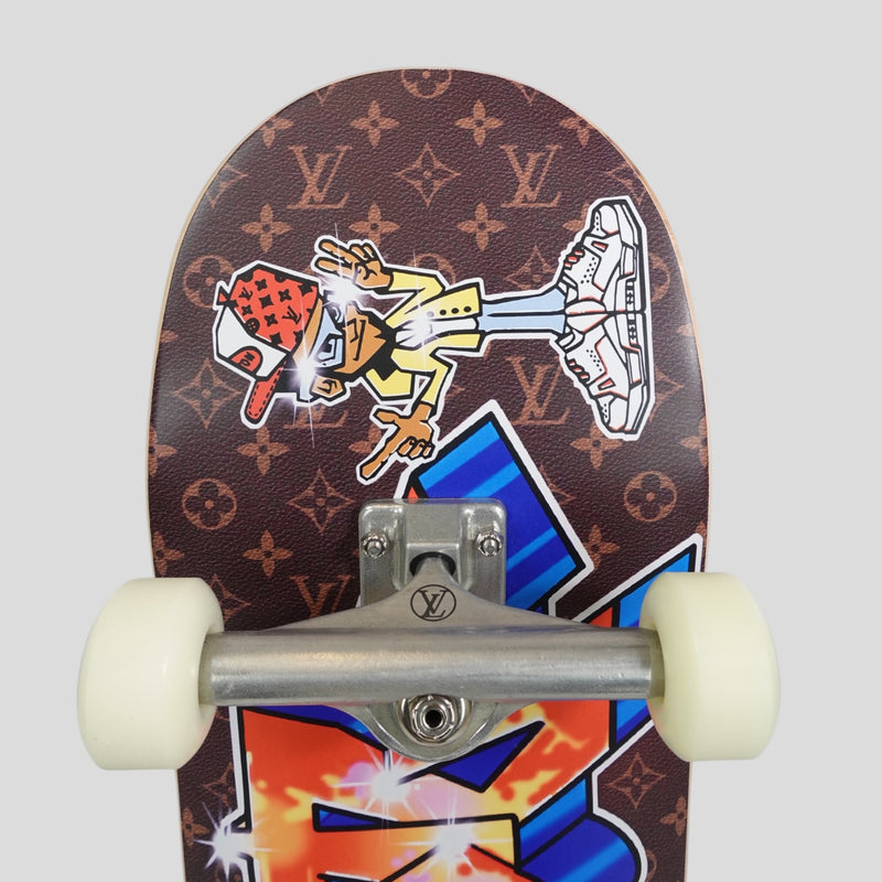 Louis Vuitton Virgil Abloh Graffiti Skateboard