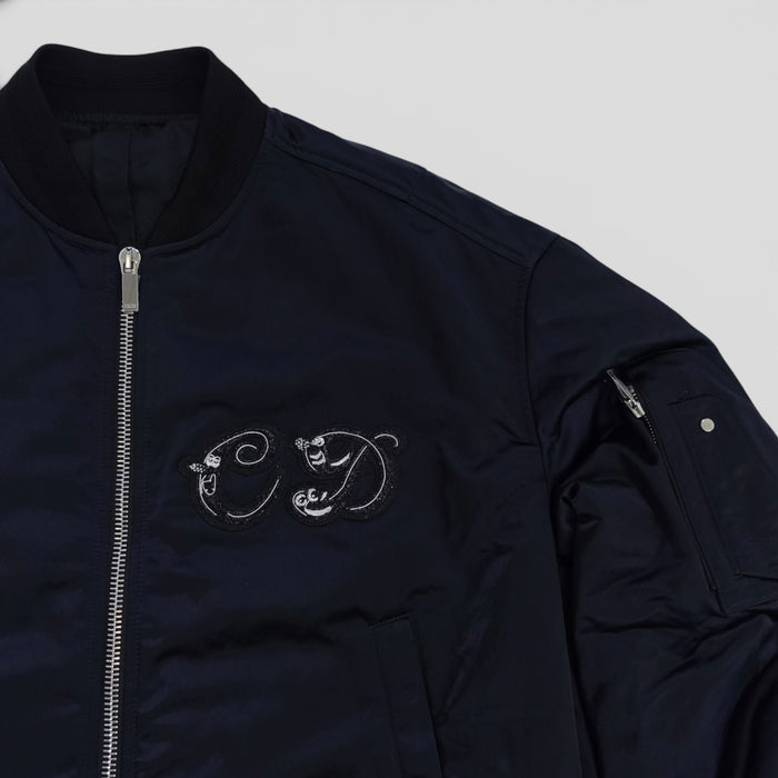 Dior Kenny Scharf CD Bomber in Black