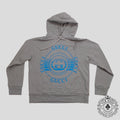 Gucci Record Print Pullover Hoodie in Grey
