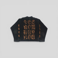 Balenciaga Heavy Metal Long Sleeve Tee in Black