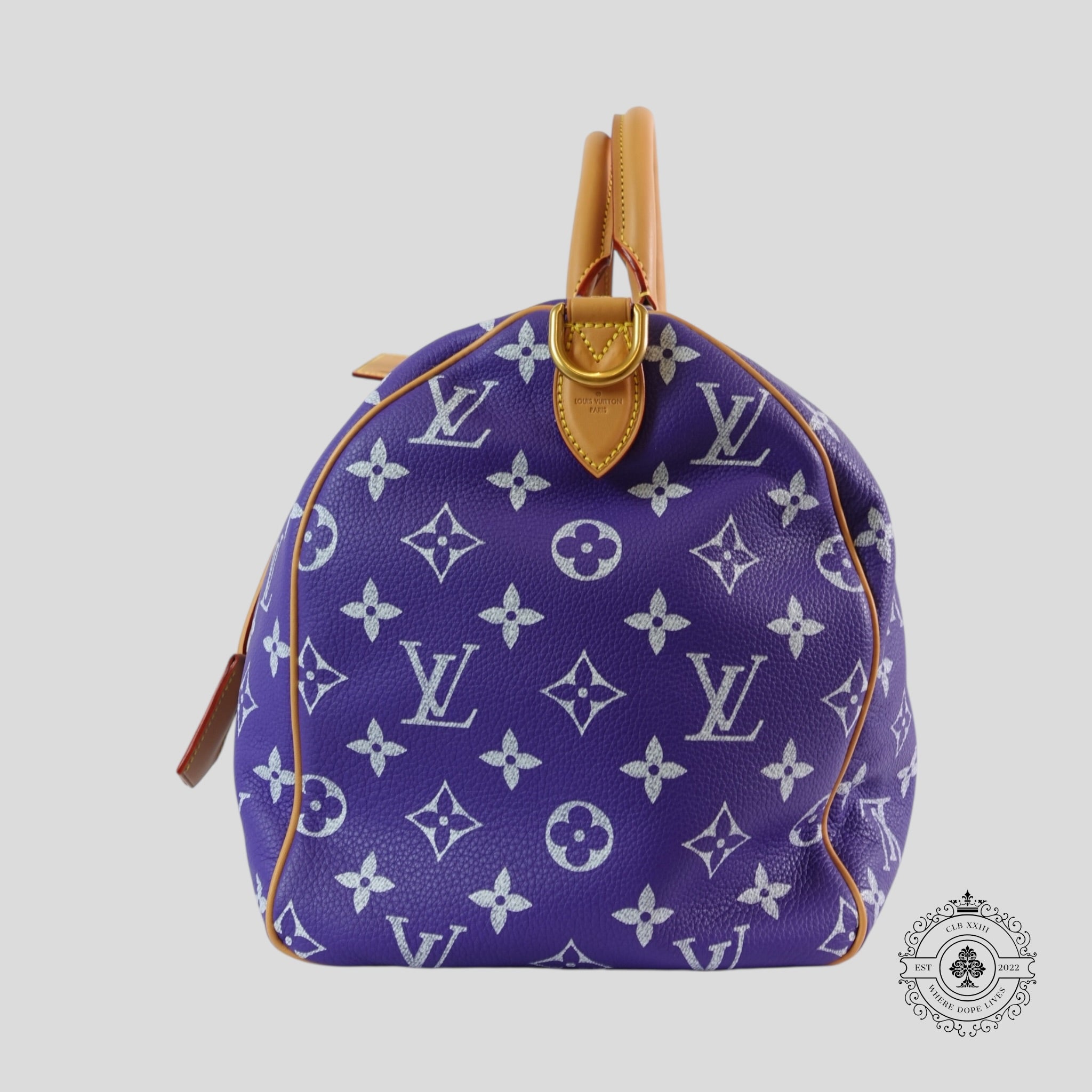 Louis Vuitton Speedy P9 Bandoulière 40 in Purple