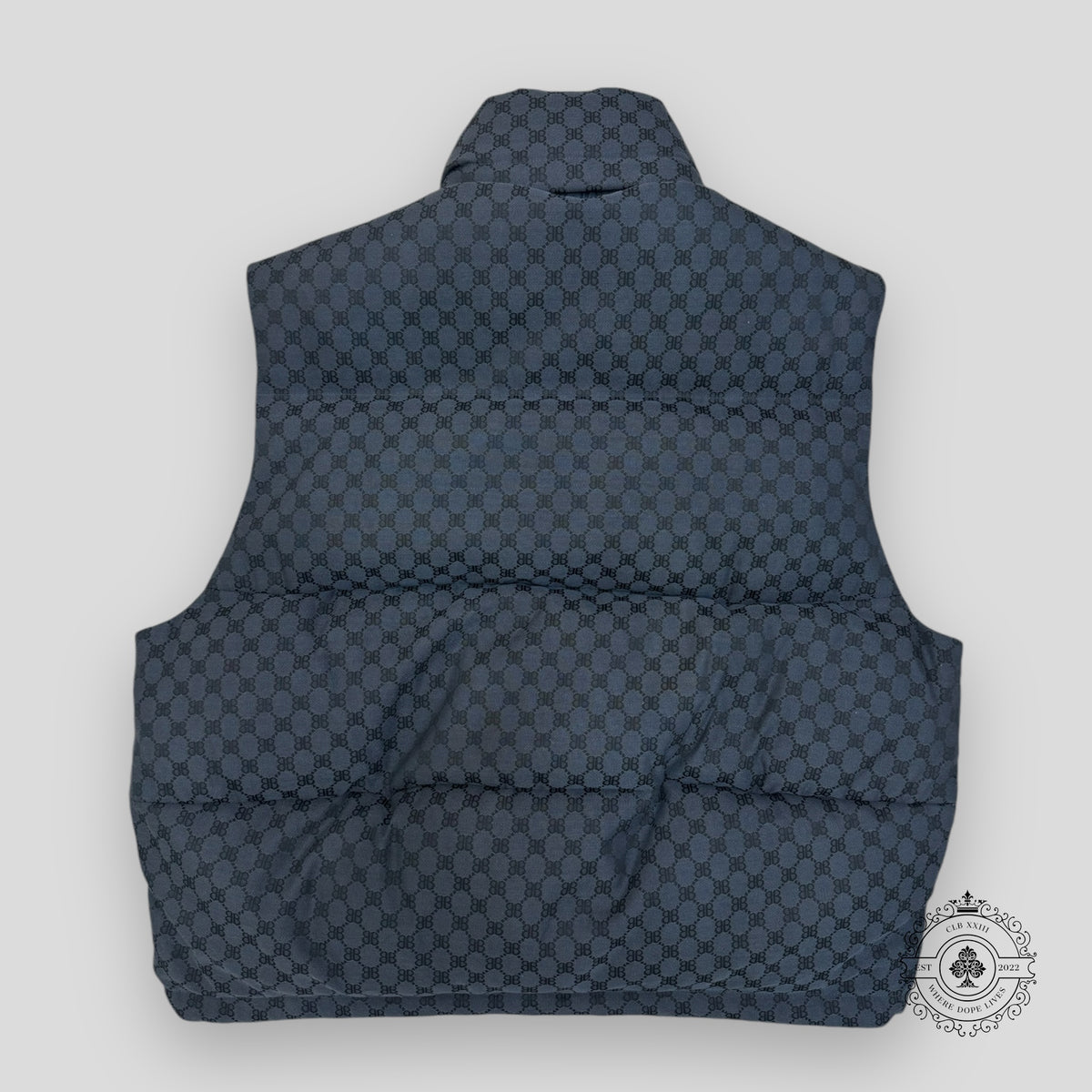 Gucci X Balenciaga The Hacket Vest in Black