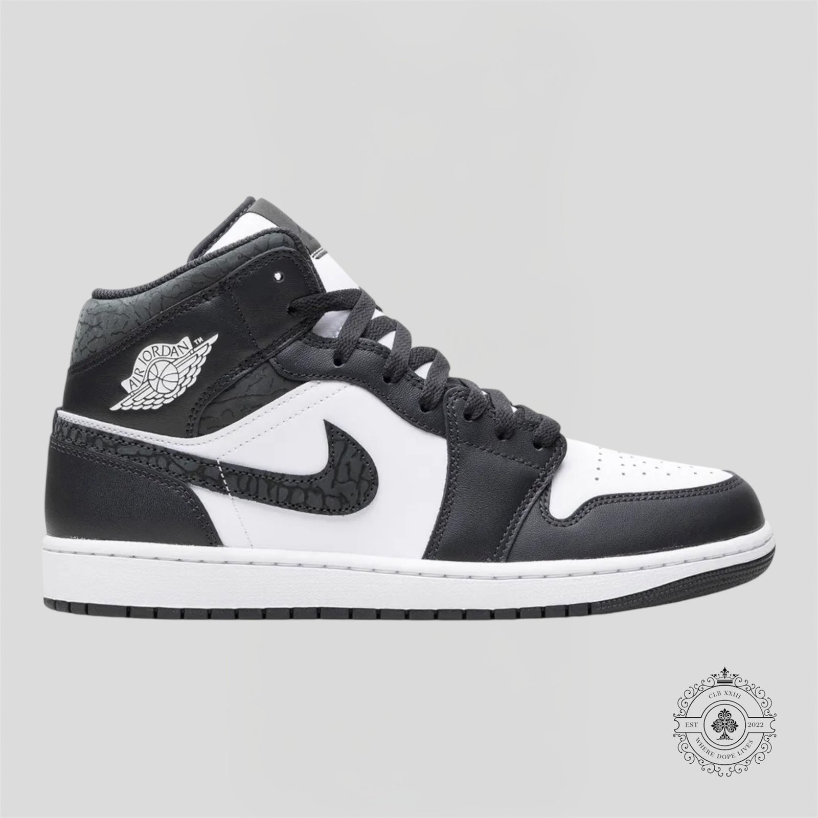 Air Jordan 1 Mid SE Panda Elephant