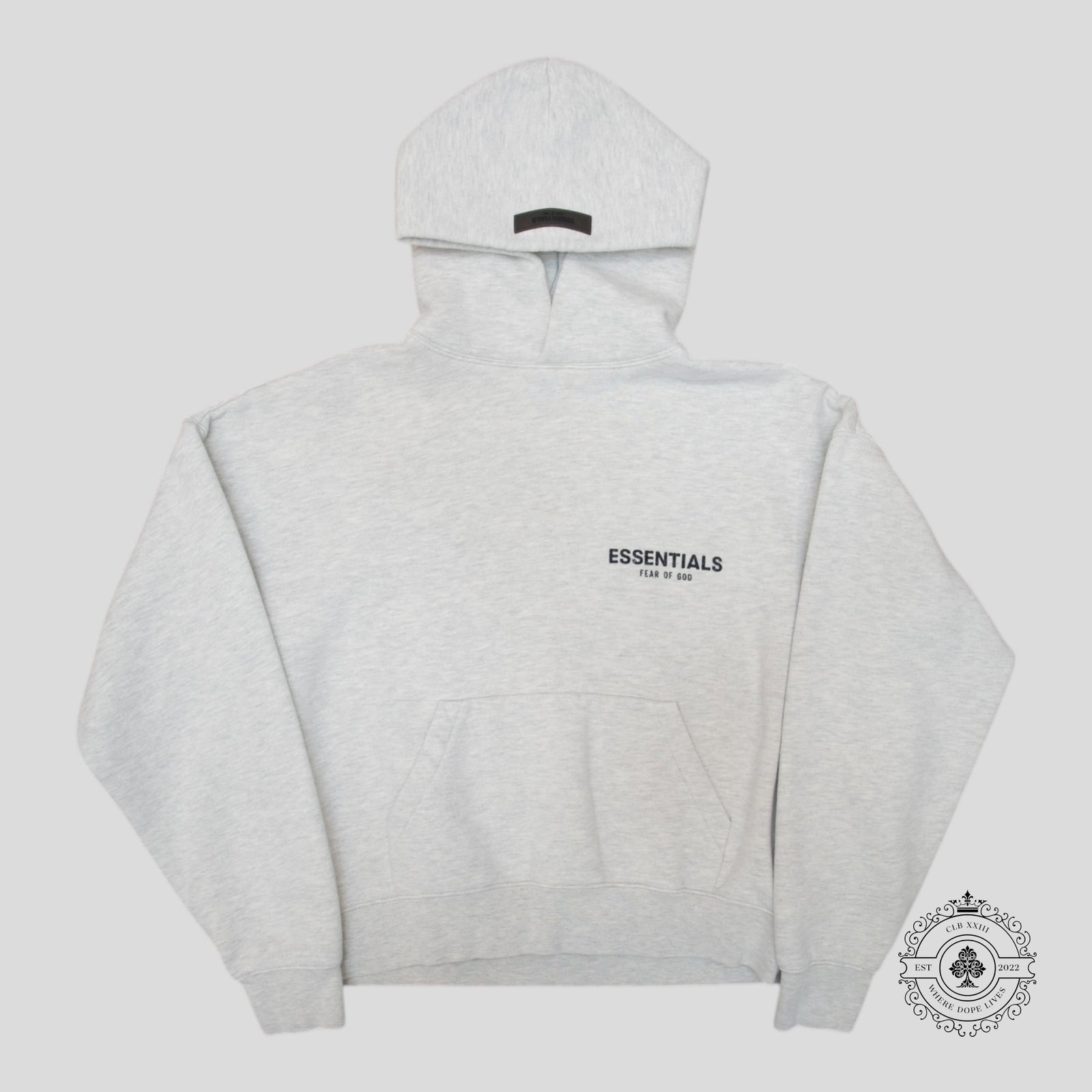 Fear of God Essentials Hoodie in Light Oatmeal - Preowned