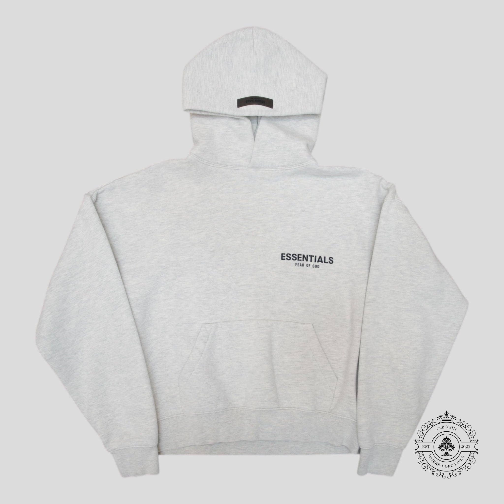 Fear of God Essentials Hoodie in Light Oatmeal - Preowned