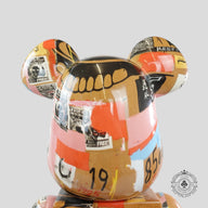 Bearbrick Andy Warhol x Jean-Michel Basquiat #2 1000%