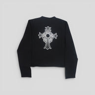 Chrome Hearts Women's Cashmere Crystal Embellished Sweater