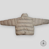Balenciaga x Gucci the Hacker Puffer Coat in Brown
