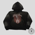 Blind Love Mary Pullover Hoodie in Washed Black