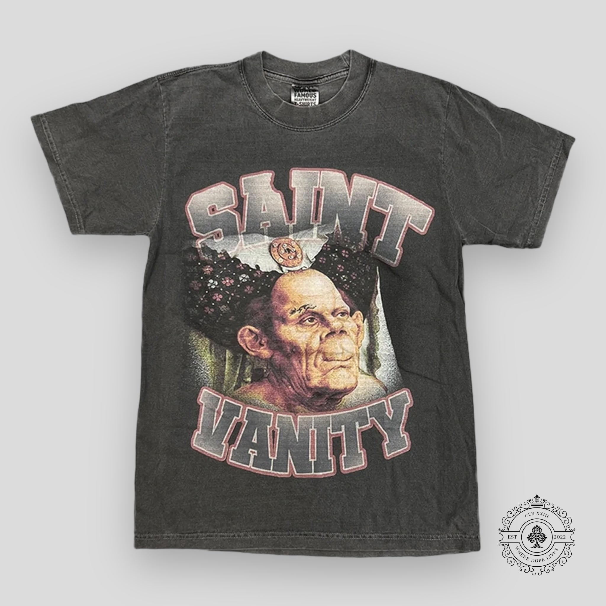 Saint Vanity HOQ T-Shirt in Grey